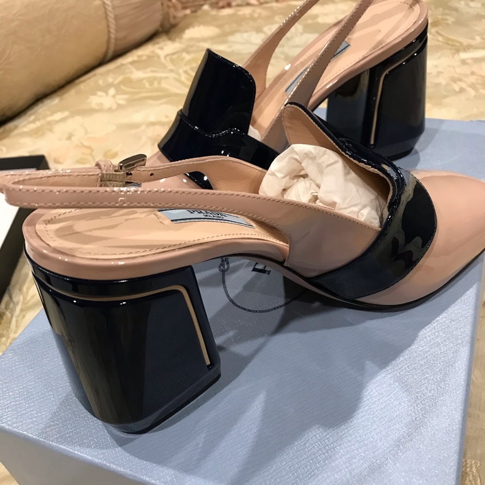 Prada Loafer Slingback Pump - Picture 5 of 9